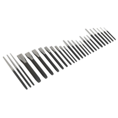Sealey AK9298 Punch & Chisel Set 26pc Sealey