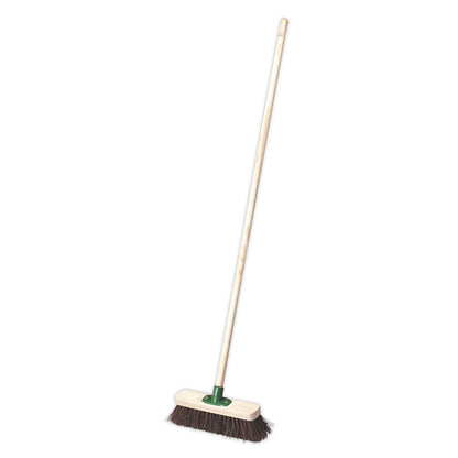 Sealey BM12H Broom 12"(300mm) Stiff/Hard Bristle Sealey