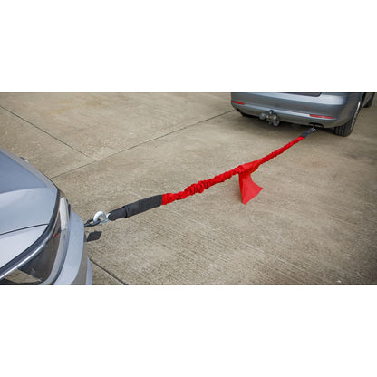 Sealey TH5002 Tow Rope 5000kg Rolling Load Capacity Sealey