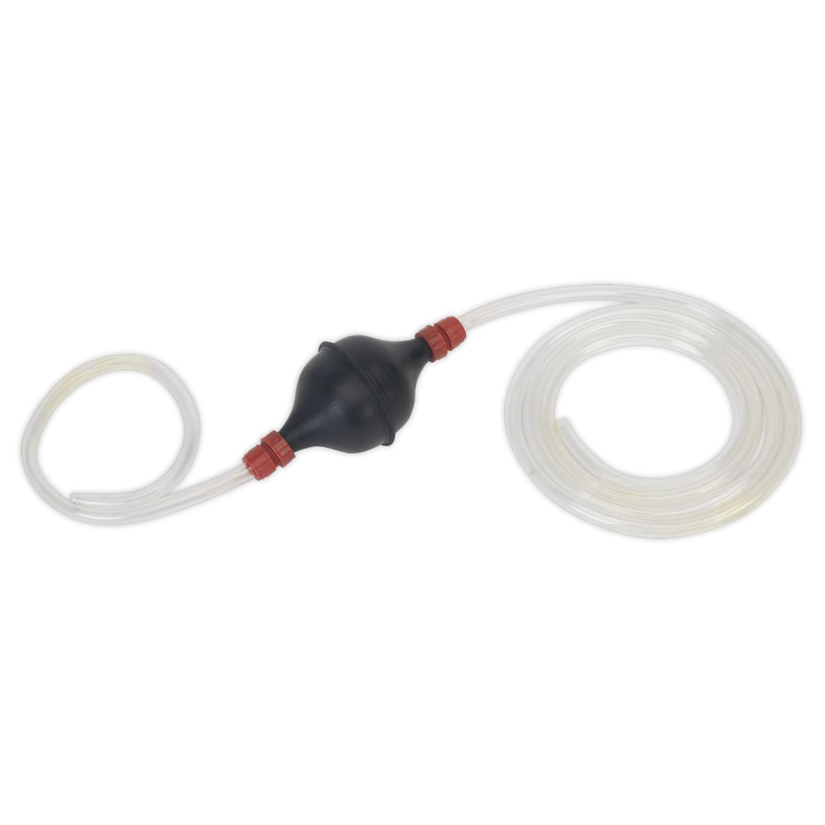 Sealey EC97 Emergency Fuel Transfer Syphon Pump for Petrol/Diesel/Water/Low Viscosity Fluids - 1.7m Hose Sealey