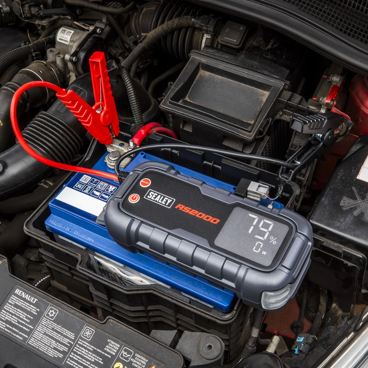 Sealey RS2000 RoadStart® 2000A 12V Jump Starter Power Pack Sealey