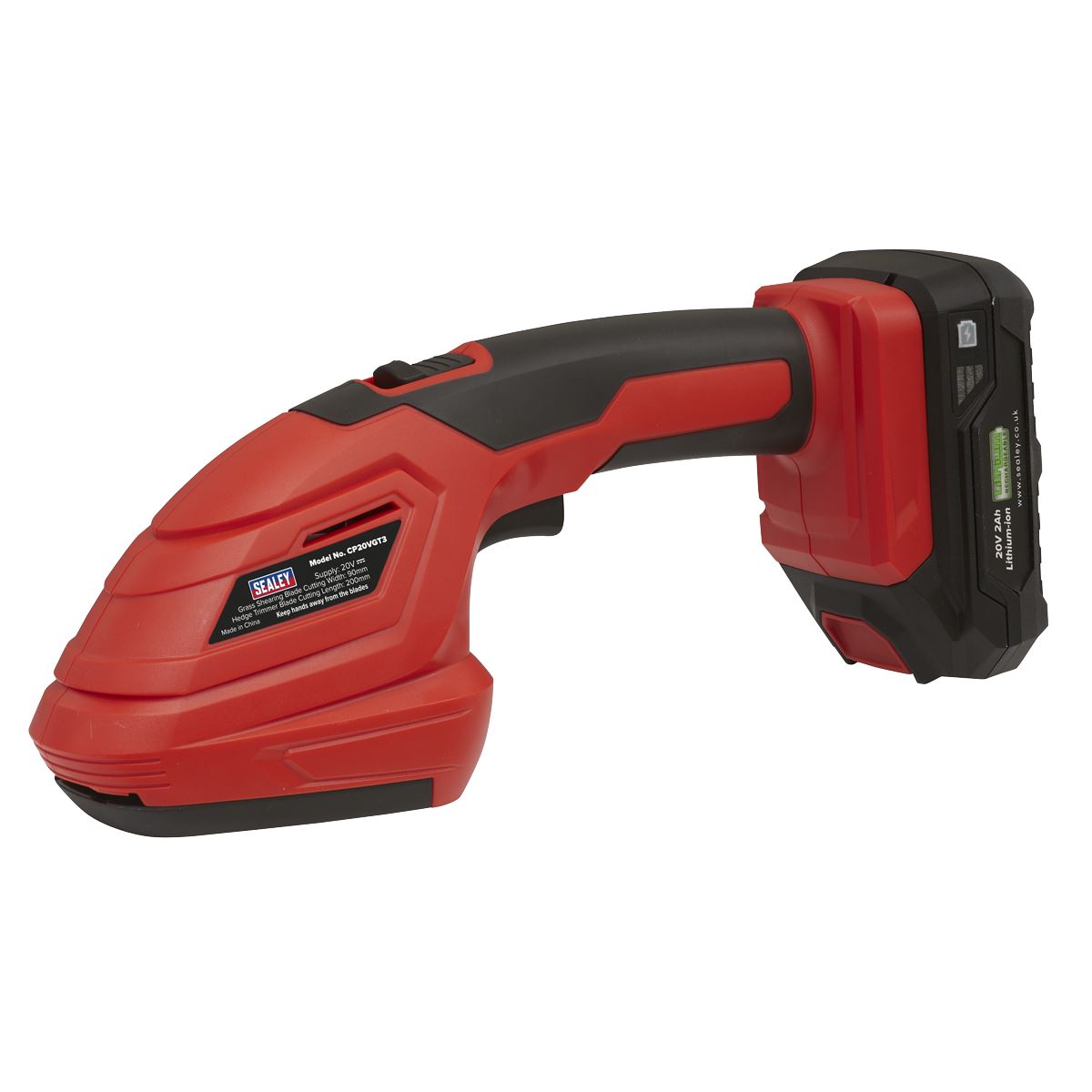 Sealey CP20VGT3 Cordless 20V SV20 Series 3-in-1 Garden Tool - Body Only Sealey