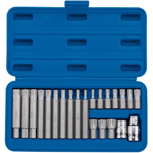 Draper 16347 Ribe® 3/8 Socket and Bit Set 1/2" Sq. Dr. 22 Piece Draper