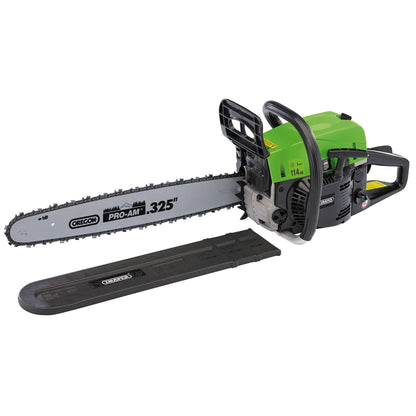 Draper 80106 Petrol Chainsaw 500mm 52cc Draper