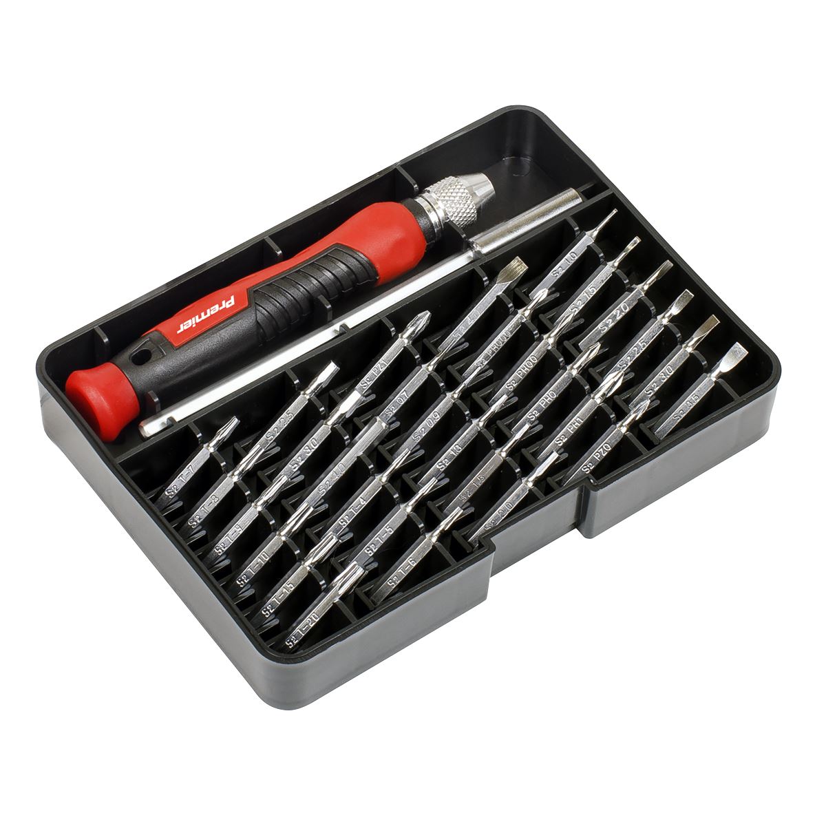 Sealey AK97328 Precision Bit Screwdriver Set 32pc Sealey