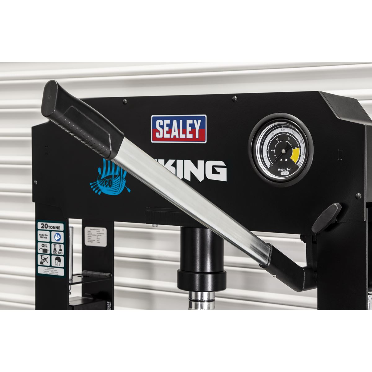 Sealey PPF20S Viking Floor Type Hydraulic Press 20 Tonne Sealey