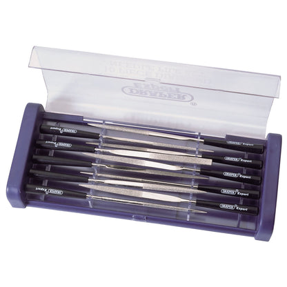 Draper 36326 Diamond Needle File Set 140mm 10 Piece Draper