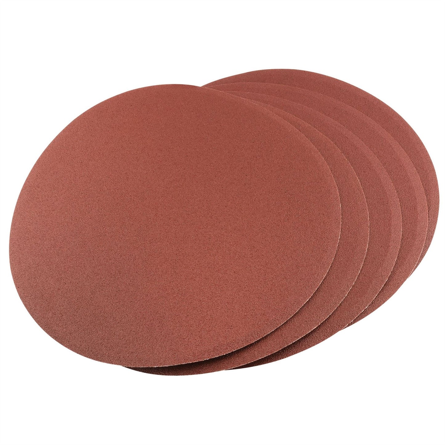 Draper 54679 Self-Adhesive Aluminium Oxide Sanding Discs 200mm 100 Grit Pack of 5 Draper