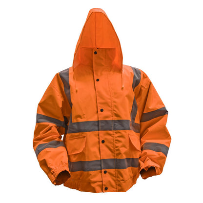 Sealey 802XXLO Hi-Vis Orange Jacket with Quilted Lining & Elasticated Waist - XX-Large Sealey