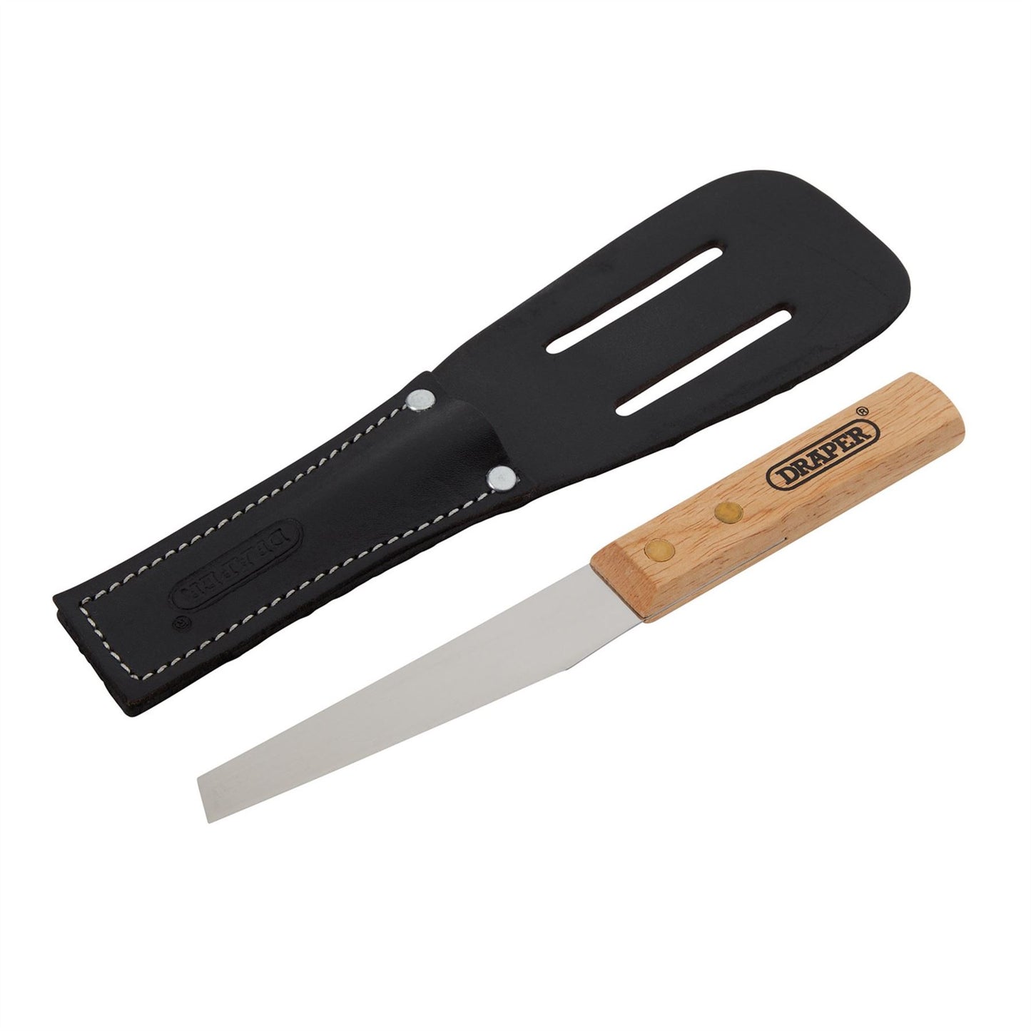 Draper 93067 Shoe or Leather Knife with Belt Holster 115mm Draper