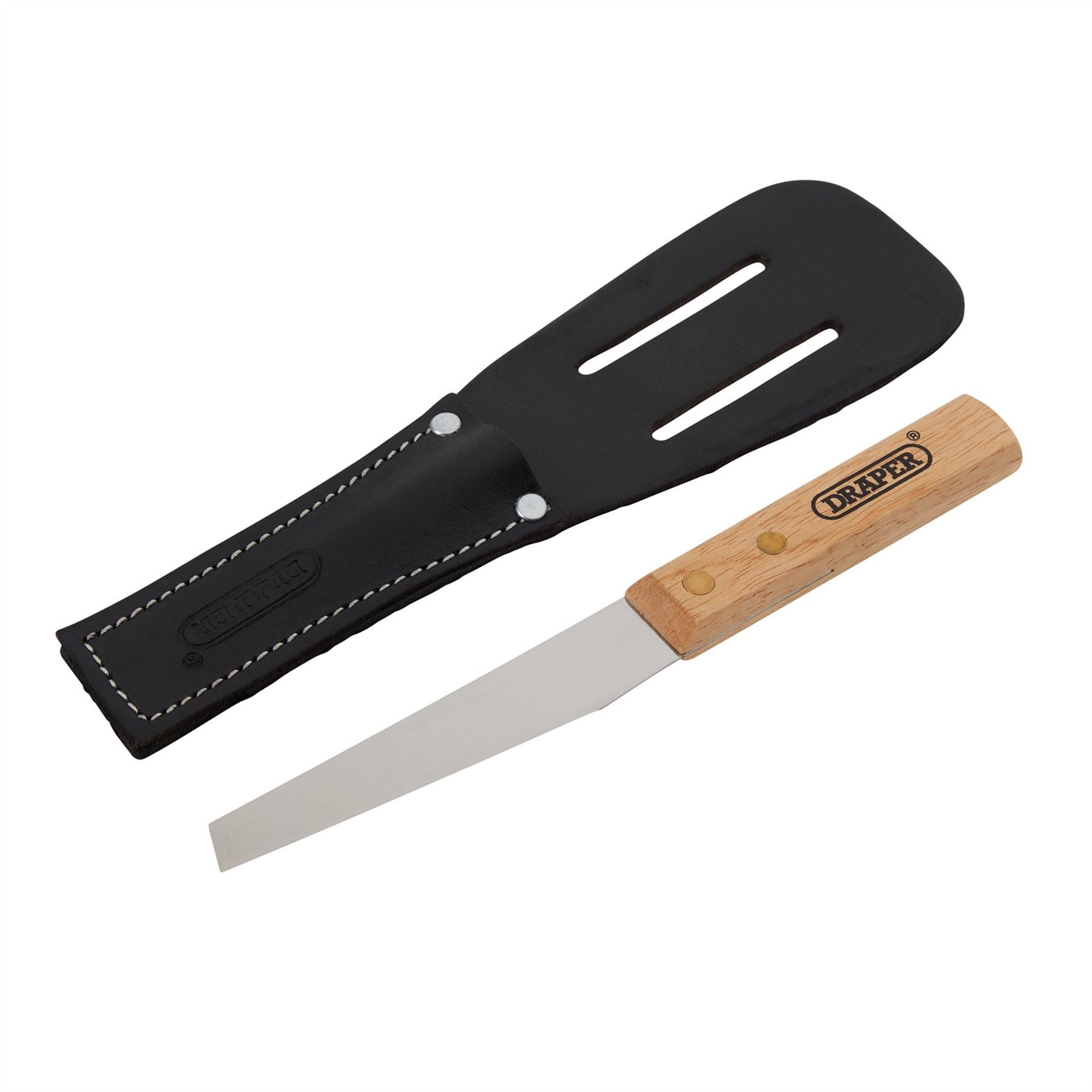 Draper 93067 Shoe or Leather Knife with Belt Holster 115mm Draper