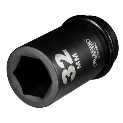 Draper 05146 Hi-TORQ® Deep Impact Socket 1" Sq. Dr. 32mm Draper