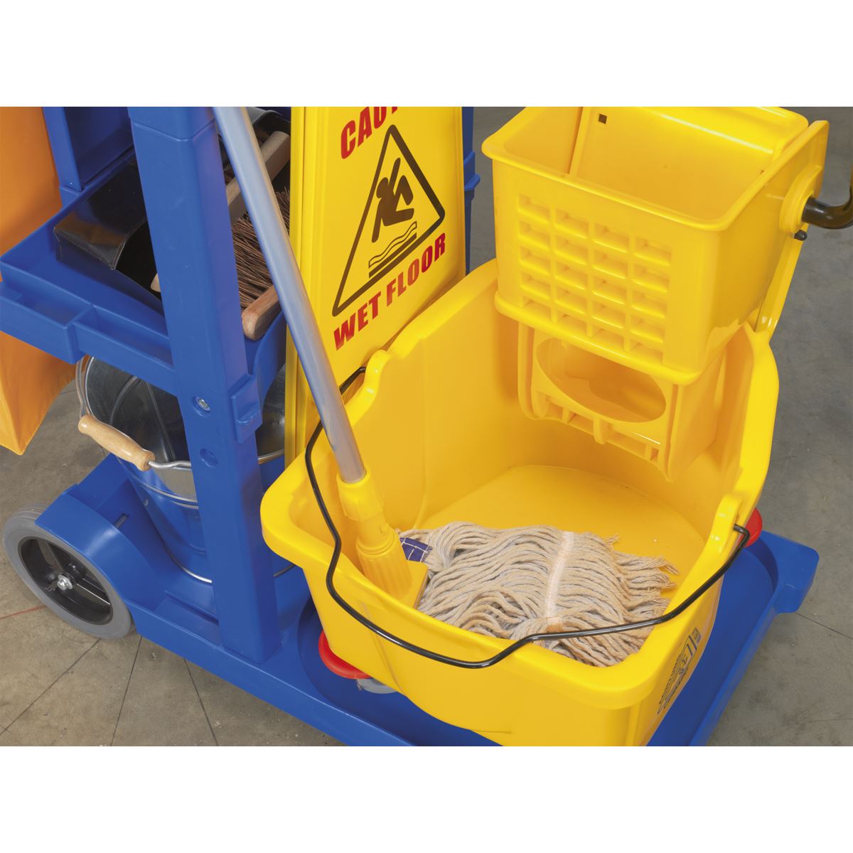 Sealey BM30 Janitorial Trolley Sealey