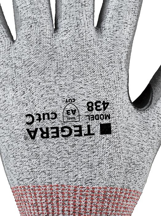 12 Pairs Ejendals Tegera Cut Proof C PU Coated Work Gloves 438 Tegera