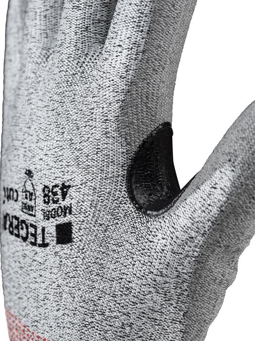 12 Pairs Ejendals Tegera Cut Proof C PU Coated Work Gloves 438 Tegera