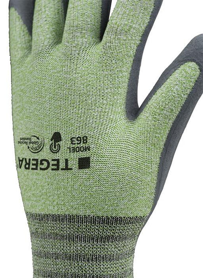 6 Pairs Ejendals Tegera 863 Supersoft Nitrile Work Gloves Tegera