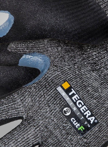 Ejendals Tegera INFINITY 8814 Cut Proof F Nitrile Palm Work Gloves Tegera