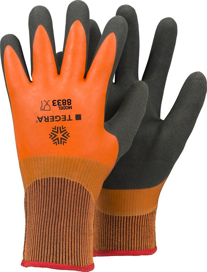 Ejendals Tegera Winter Lined Latex Coated Heat Waterproof Work Gloves 8833 Tegera