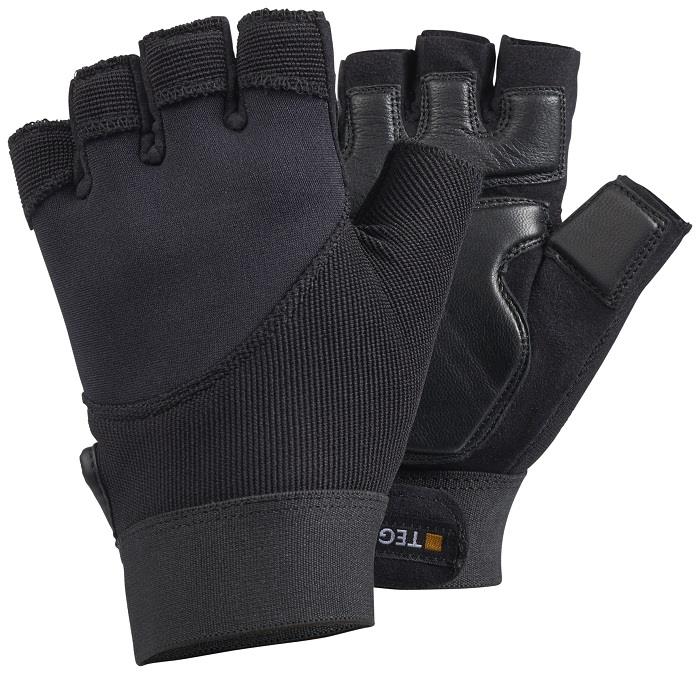 Ejendals Tegera 901 Fingerless Leather Impact Reducing Gloves Tegera