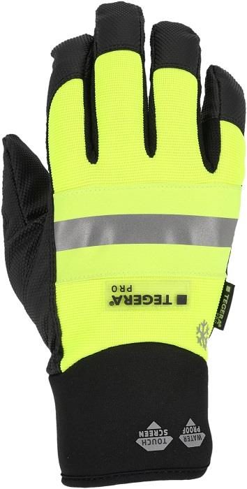 Ejendals Tegera 9131 Hi Viz Winter Lined Waterproof Gloves Tegera