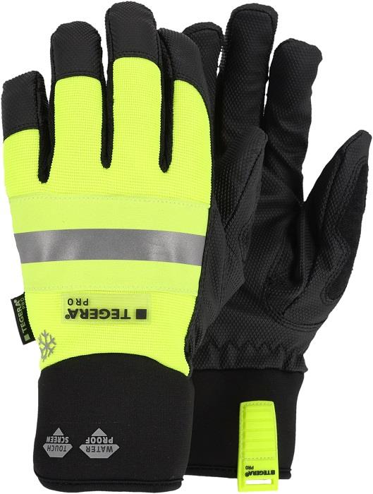 Ejendals Tegera 9131 Hi Viz Winter Lined Waterproof Gloves Tegera