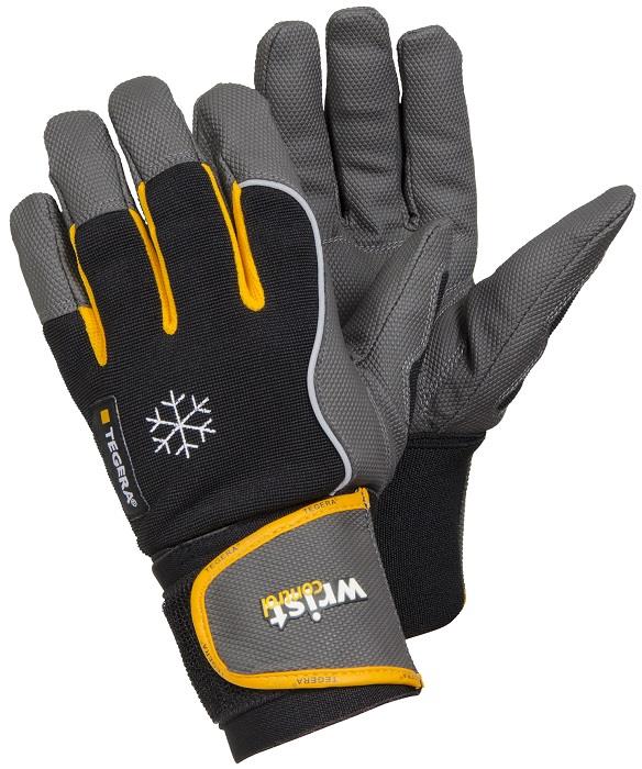Ejendals Tegera Pro Winter Fleece Lined Microthan®+ Work Gloves Wrist Support 9190 Tegera