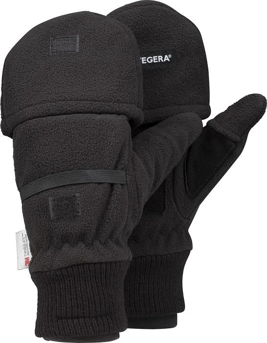 Ejendals Tegera Winter Lined Fingerless Leather Palm Gloves T6030 Tegera