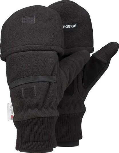 Ejendals Tegera Winter Lined Fingerless Leather Palm Gloves T6030 Tegera