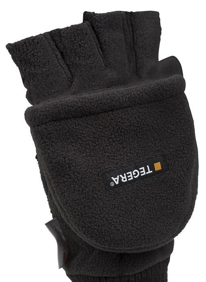 Ejendals Tegera Winter Lined Fingerless Leather Palm Gloves T6030 Tegera