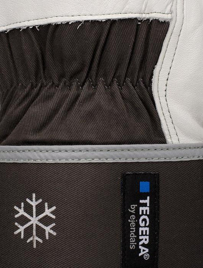 Ejendals Tegera 56 Winter Lined Waterproof Palm Leather Gloves Tegera