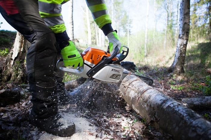 Ejendals Tegera 951 Chain Saw Leather Gloves Tegera