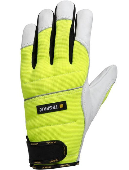 Ejendals Tegera 951 Chain Saw Leather Gloves Tegera