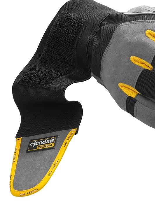 Ejendals Tegera Pro 9295 Wrist Support Macrothan®+ leather Gloves Tegera