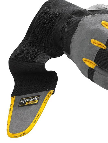 Ejendals Tegera Pro 9295 Wrist Support Macrothan®+ leather Gloves Tegera