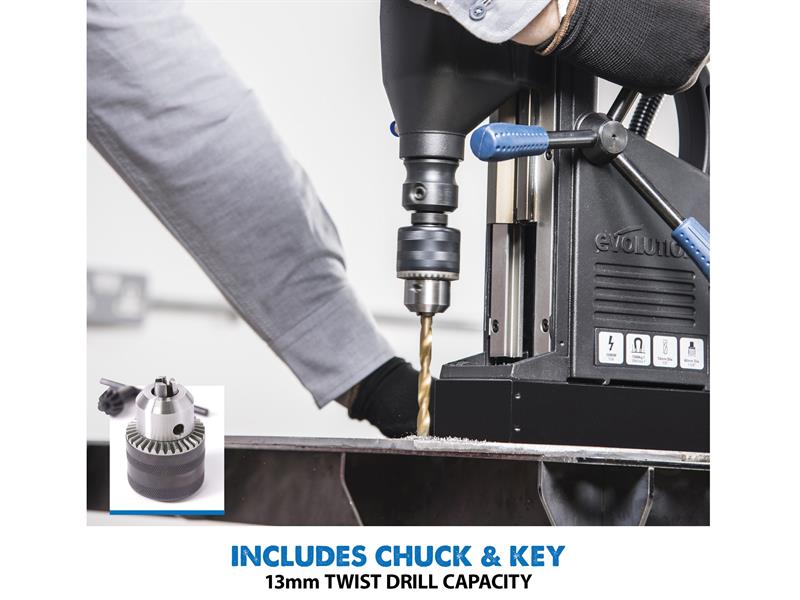 Evolution EVOMAG28 Magnetic Drill 1200W 240V Evolution