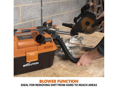 Evolution R11VAC-Li EXT Wet & Dry Vacuum Cleaner 18V Bare Unit Evolution