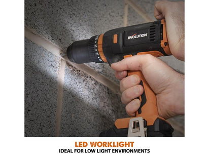 Evolution R13CMB-Li EXT Combi Drill 18V Bare Unit Evolution
