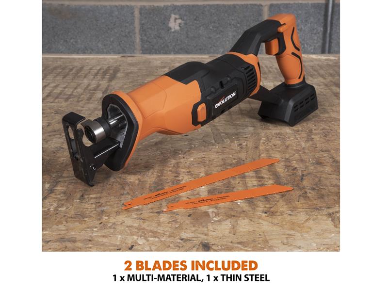 Evolution R150RCP-Li EXT Reciprocating Saw 18V Bare Unit Evolution