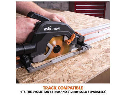 Evolution R185CCSX+ Circular Track Saw 185mm 1600W 240V Evolution