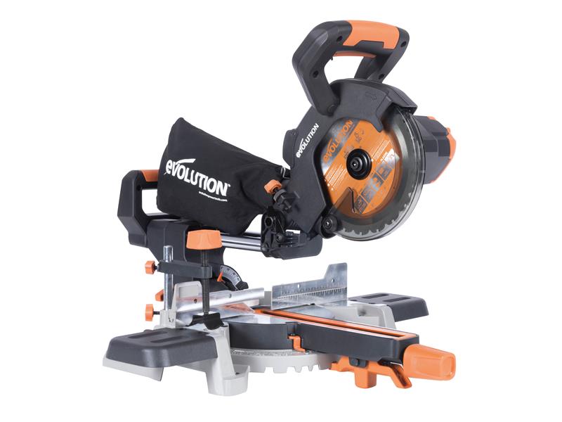 Evolution R185SMS-Li EXT Sliding Mitre Saw 18V Bare Unit Evolution