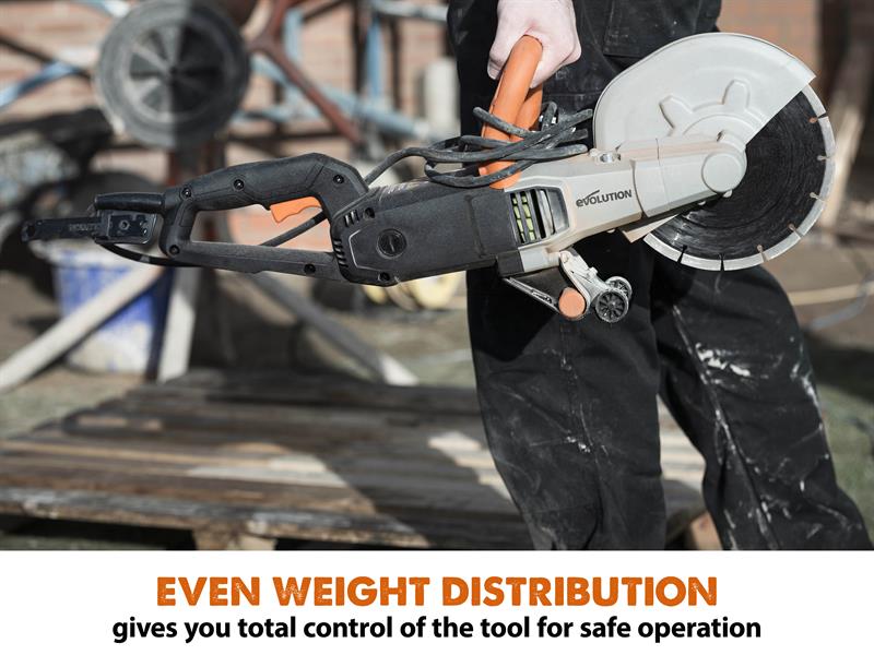 Evolution R230DCT 230mm Disc Cutter 1600W 110V Evolution