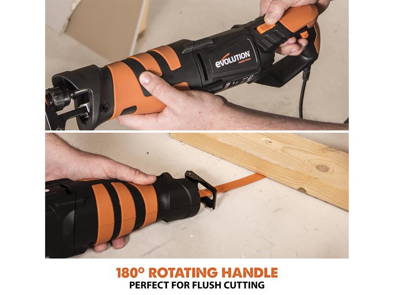 Evolution R230RCP Multi-Material Reciprocating Saw 850W 240V Evolution