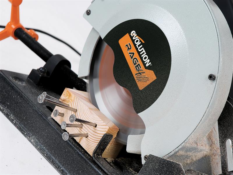Evolution RAGE-4 Mini Chop Saw 185mm 1250W 110V Evolution