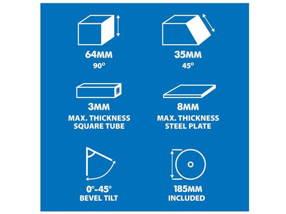 Evolution S185CCSL Industrial Circular Saw 1600W 110V Evolution