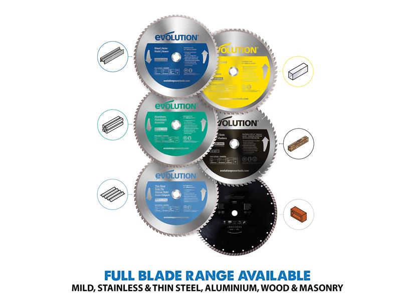 Evolution S355CPS Industrial Chop Saw 2200W 240V Evolution