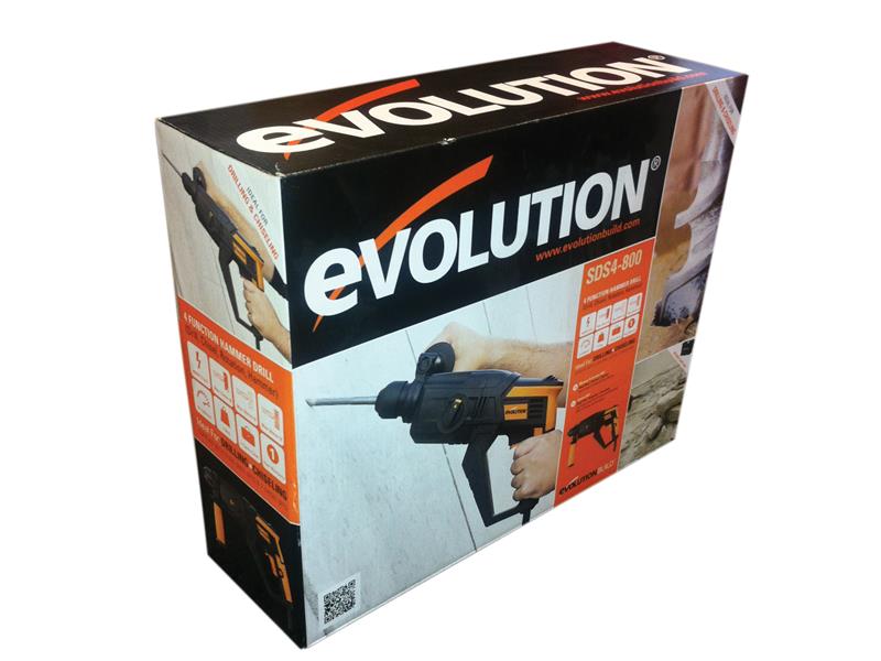 Evolution SDS4-800 4 Function SDS Drill 650W 240V Evolution