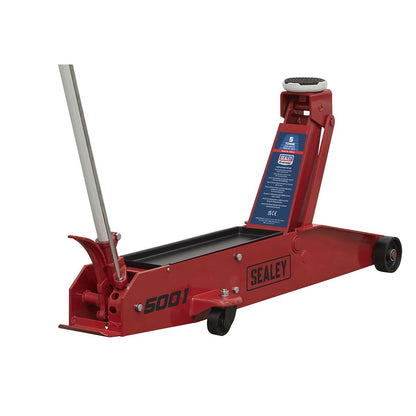 Sealey 5001 Premier Long Reach Trolley Jack 5 Tonne Sealey