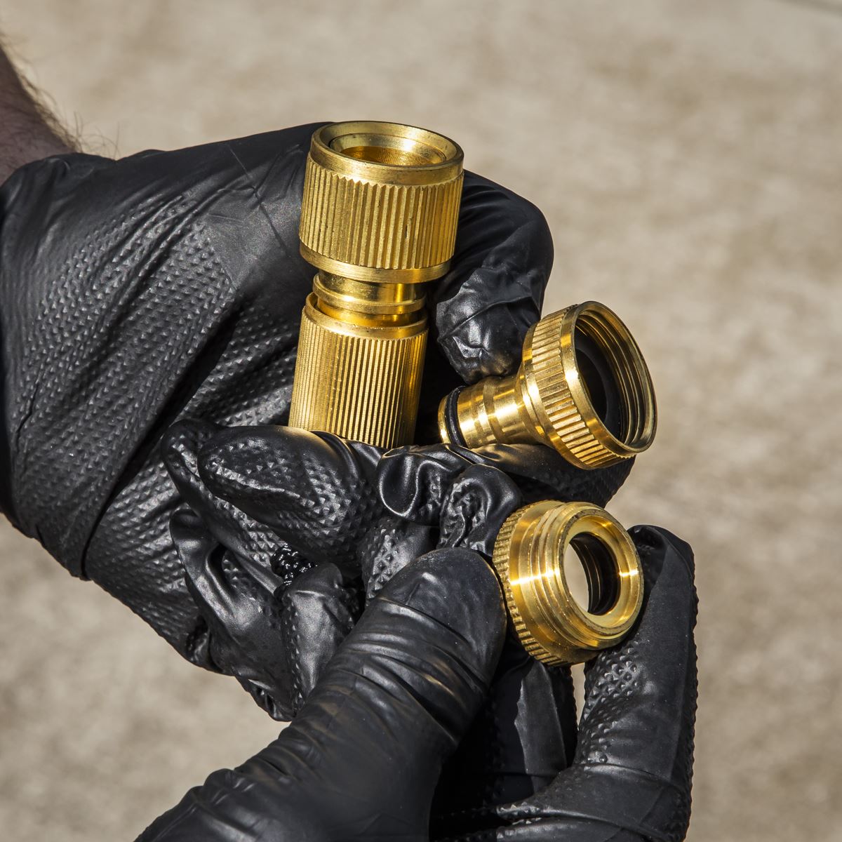 Sealey GH30E Ø17mm Expandable Garden Hose Black 30m Premium Sealey