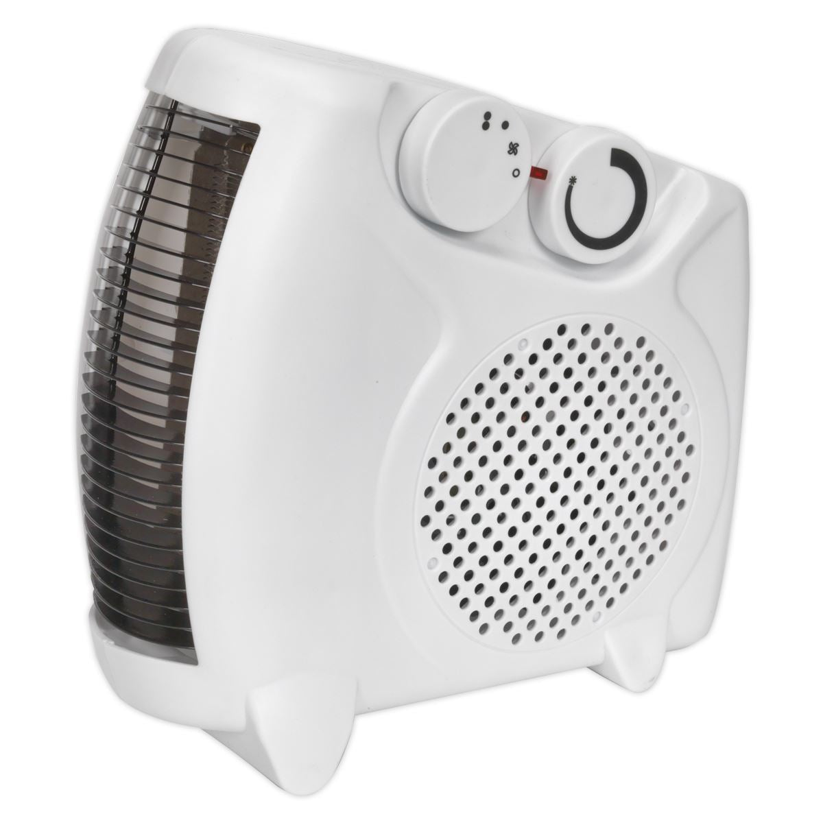 Sealey FH2010 Fan Heater 2000W/230V 2 Heat Settings & Thermostat Sealey