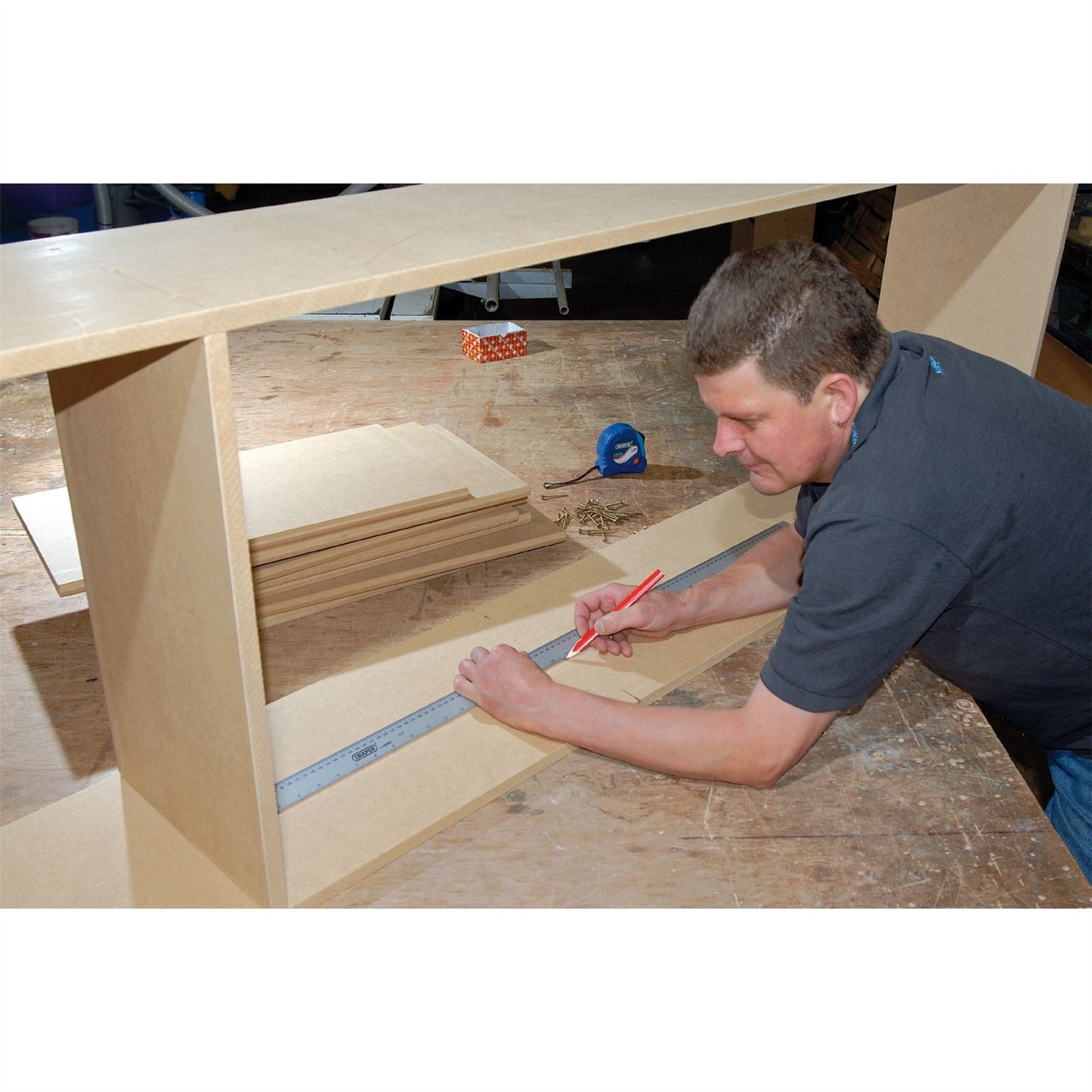 Draper 12749 Aluminium Rule 1m/39" Draper